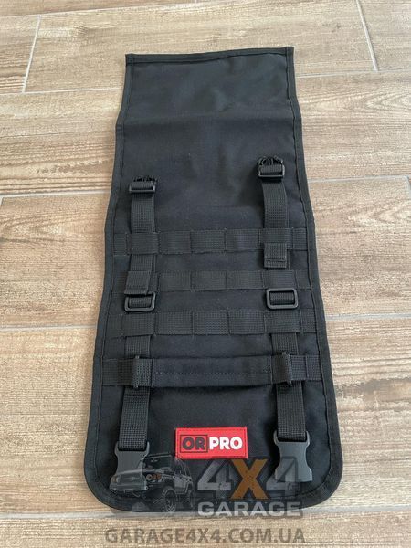 Надміцний органайзер-скрутка 60*24 см (Чорний, Cordura 1000D) TP0165cordura фото