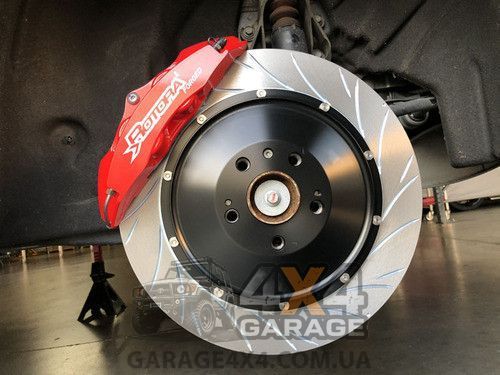 Усиленная задняя тормозная система ROTORA для Ford F150 RAPTOR 19-20 (электроручник) RFK.611.02 фото