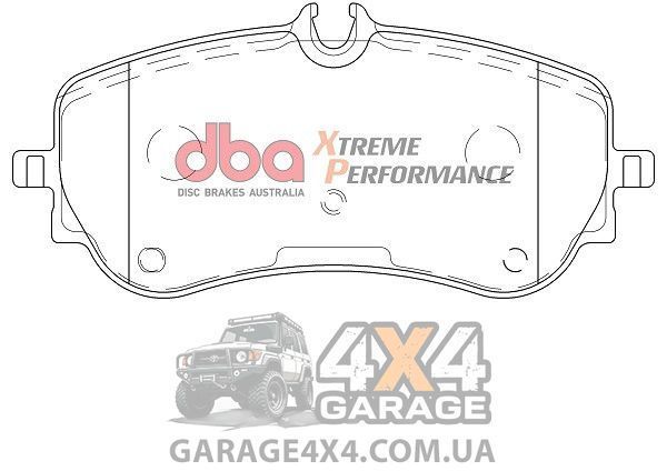 Гальмівні колодки DBA Xtreme Performance для VOLKSWAGEN Amarok 3.0 TD 4Motion 2016+ заднi DB15002XP фото