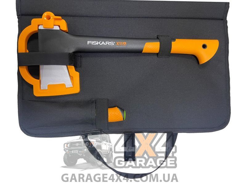 Подарочный набор Fiskars: топор-колун, нож, складная пила (2021283) 2021283 фото