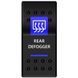Тумблер для включения обогрева / обдува стекла Rear Defogger (тип A) OF092 фото 5
