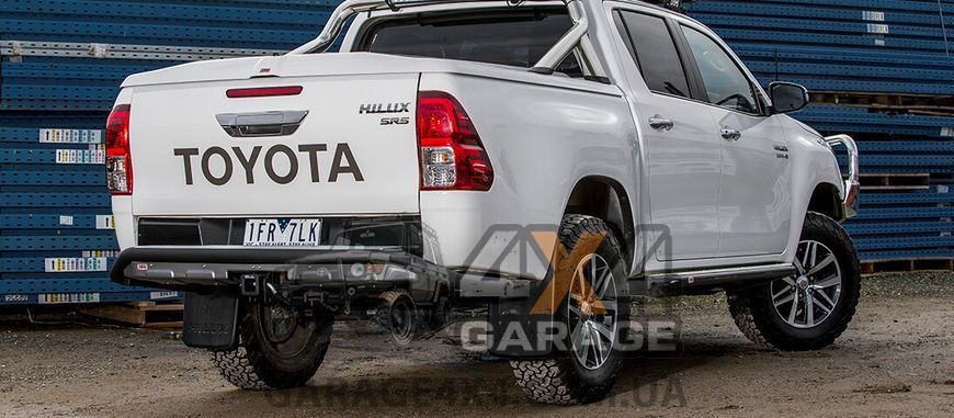 Задний бампер SUMMIT RAW для TOYOTA HILUX 15-20 3614140 (облегченный, без боковых панелей) 3614140 фото