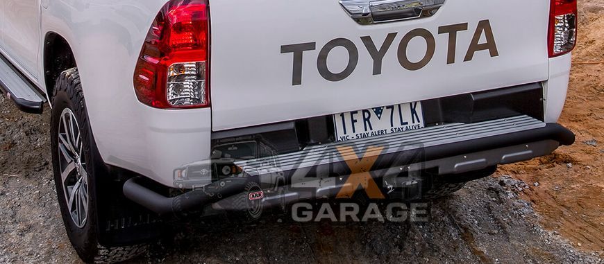 Задний бампер SUMMIT RAW для TOYOTA HILUX 15-20 3614140 (облегченный, без боковых панелей) 3614140 фото
