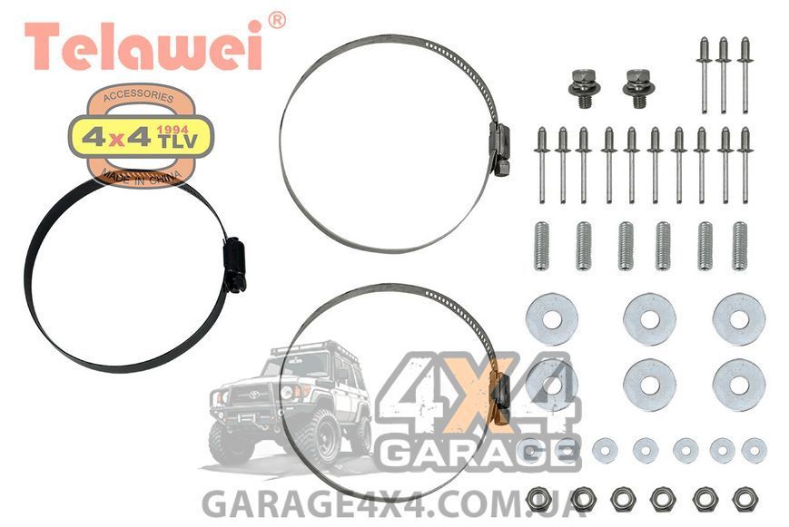 Шноркель Telawei для VW Amarok 2010+ S1400A фото