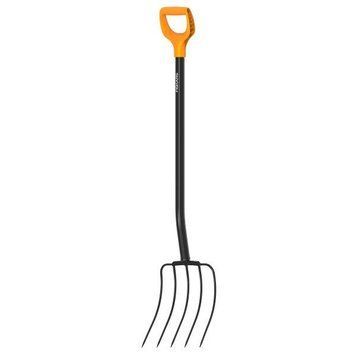 Большие садовые вилы для компоста Fiskars Solid 1071936 1071936 фото
