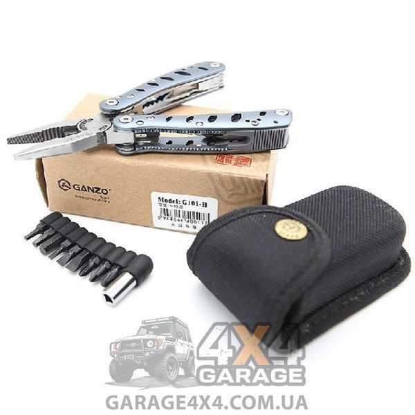 Багатофункціональний інструмент, мультитул Ganzo G101, сірий 1870743535 фото