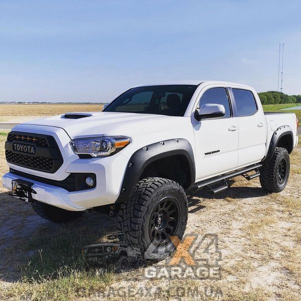 Пластикові розширювачі арок Toyota Tacoma 2016-2021 (Фендера / ABS-пластик) FF-TTCM16L фото