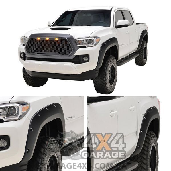 Пластикові розширювачі арок Toyota Tacoma 2016-2021 (Фендера / ABS-пластик) FF-TTCM16L фото