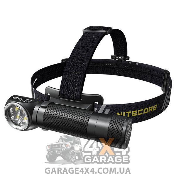 3в1 &mdash; Надпотужний налобний, ручний + кемпінговий ліхтар Nitecore HC35 (4xCree XP-G3, 2700 люменів, 8 режимів, 6-1380 фото