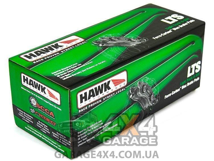 Передні гальмівні колодки HAWK LTS для Porsche Cayenne (2003-2010) HB501Y.625 фото