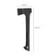 Компактный финский топор для рубки дров Fiskars Solid A10 (1051085) 1051085 фото 9