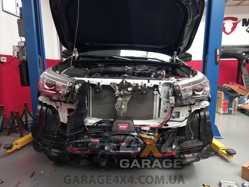 Компактная лебедка для внедорожника WARN VR EVO 8 S (12 В / 3630 кг) 103251 фото