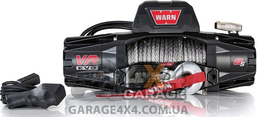 Компактная лебедка для внедорожника WARN VR EVO 8 S (12 В / 3630 кг) 103251 фото