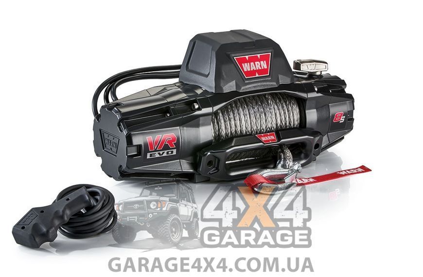 Компактная лебедка для внедорожника WARN VR EVO 8 S (12 В / 3630 кг) 103251 фото