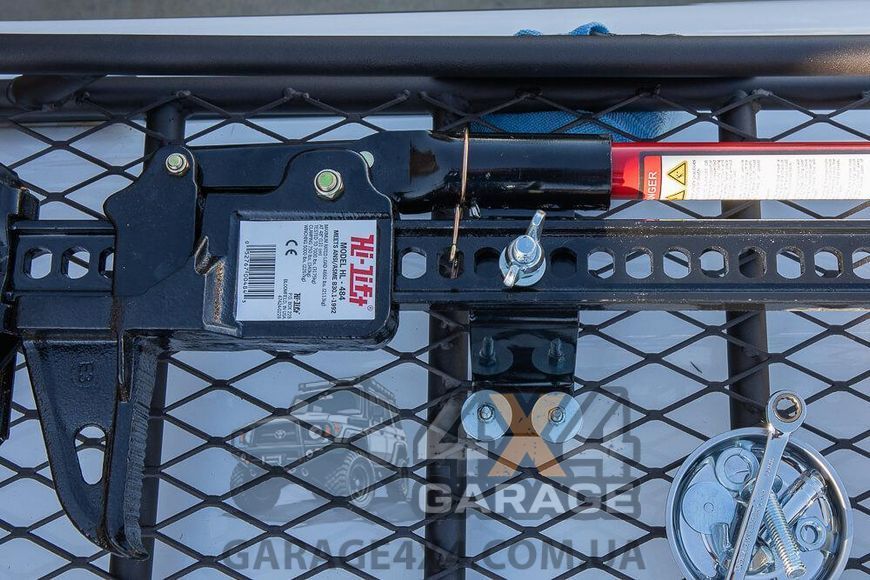 Міць Домкрата Hi-Lift до бампера / на експедиційний багажник 4Х400 фото