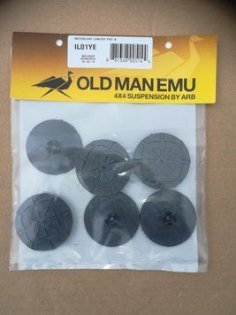 Комплект антискрипных прокладок для рессор Old Man Emu IL01YE фото