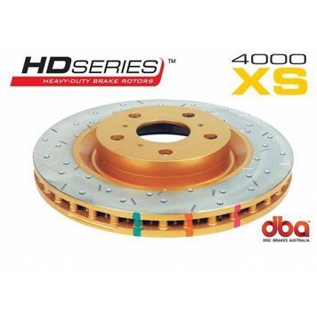 Усиленный передний перфорированный тормозной диск DBA HD Series 4000 XS для Toyota Land Cruiser 100 DBA4788XS фото