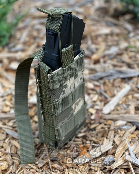 Тактичний підсумок для магазину АК з кріпленням Молле (Піксель/5.45*39) ak-1 фото
