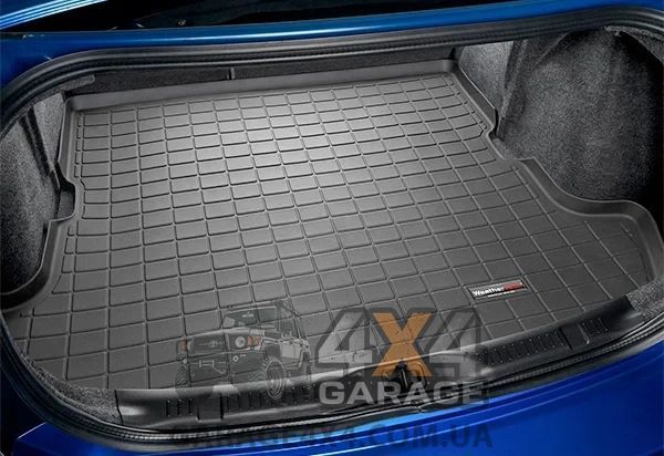 Черный грязезащитный коврик WeatherTech в багажник Lexus NX 15+