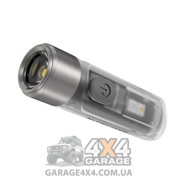 Ліхтар вмикний Nitecore TIKI (Osram P8 LED + UV, 300 люменів, 7 режимів, USB), прозорий 1870750163 фото