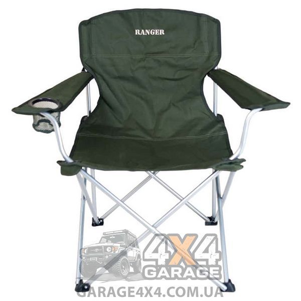 Кресло складное туристическое Ranger FC610-96806 River (840х540х800мм), олива 234-1007 фото