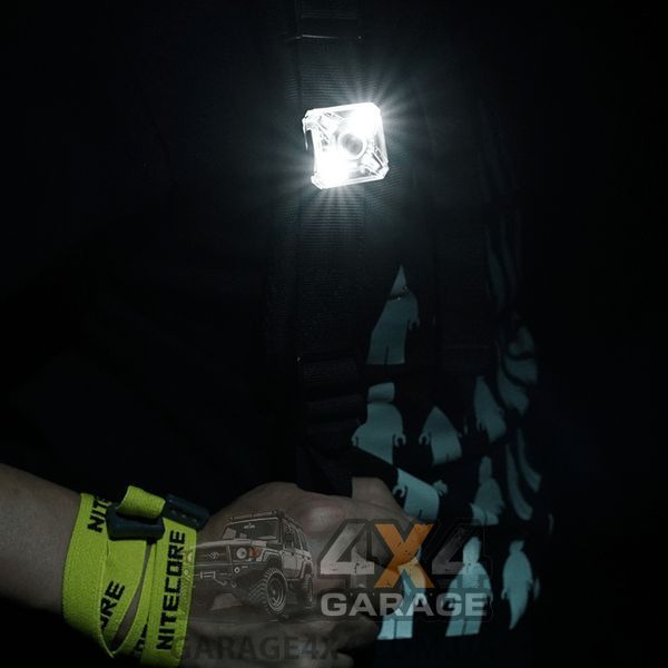 2в1 - Фонарь налобный + велосипедный маяк Nitecore NU05 KIT V2 (2xWhite LED + 2xRed LED, 40 люмен, 5 режимов, 1870752211 фото