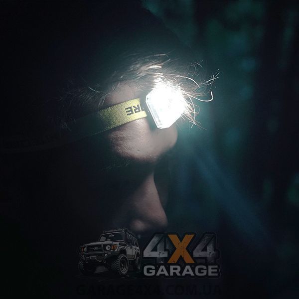 2в1 - Фонарь налобный + велосипедный маяк Nitecore NU05 KIT V2 (2xWhite LED + 2xRed LED, 40 люмен, 5 режимов, 1870752211 фото