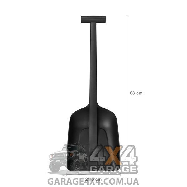 Компактная автомобильная лопата для снега в багажник Fiskars Solid (1019353) 1019353 фото