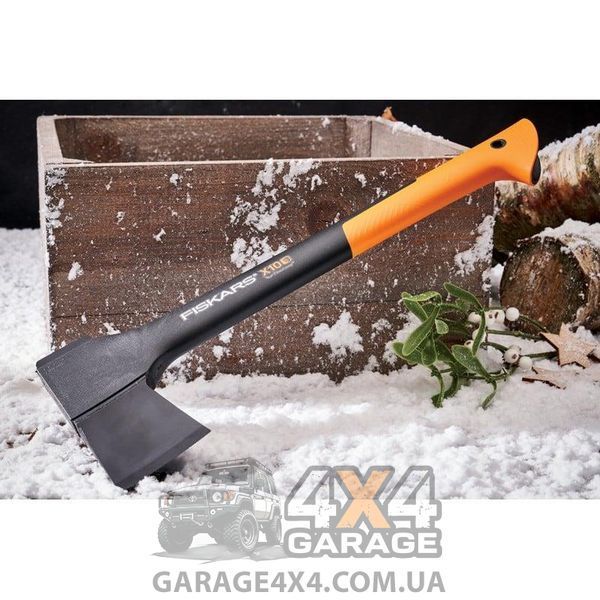 Подарочный набор Fiskars: топор S-X10, садова пила SW75, нож в чехле (2021281) 2021281 фото