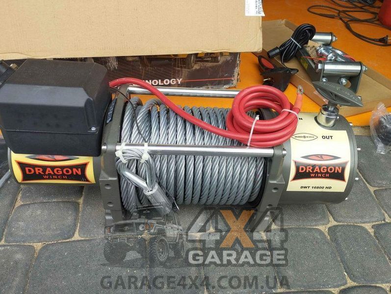 Электрическая лебедка Dragon Winch Truck 16800HD (7620 кг / 24 Вольт) DWT16800HD фото