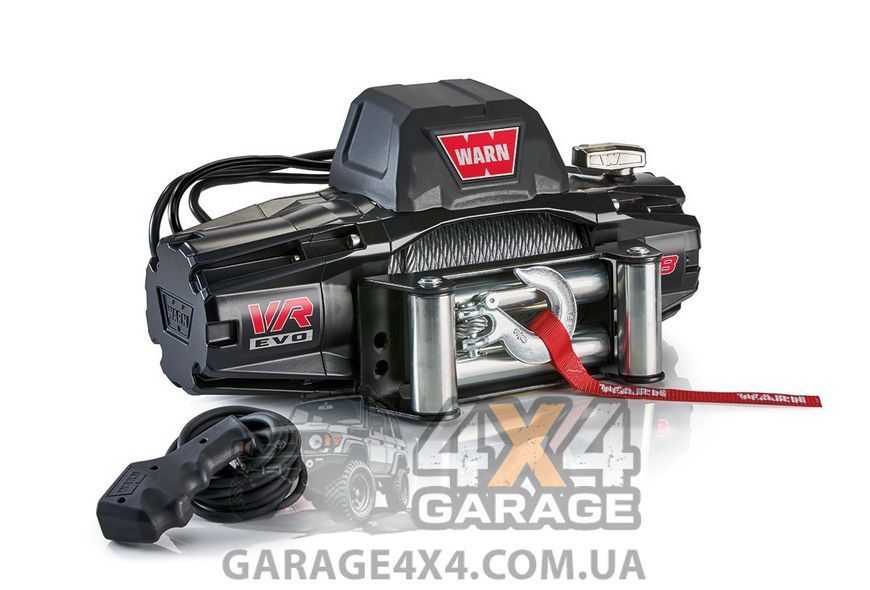 Компактная лебедка для внедорожника WARN VR EVO 8 (12 В / 3630 кг) 103250 фото