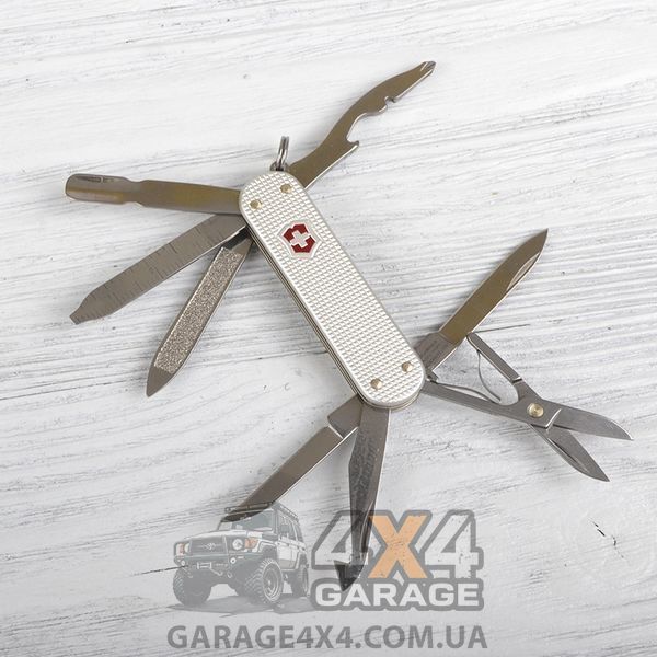 Нож складной, мультитул Victorinox Minichamp (58мм, 15 функций), стальной 0.6381.26 1984644293 фото