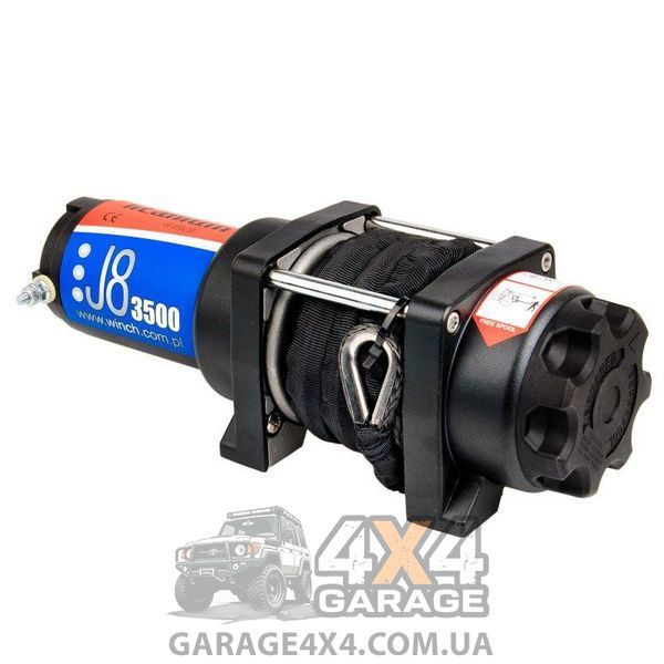 Лебідка для квадроциклу Titanium ATV J8 3500 (Синтетичний трос 1580 кг) 2793 фото