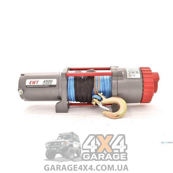 Лебідка для квадроцикла Runva EWT 4500 (Синтетичний трос) EWT4500A-SR фото