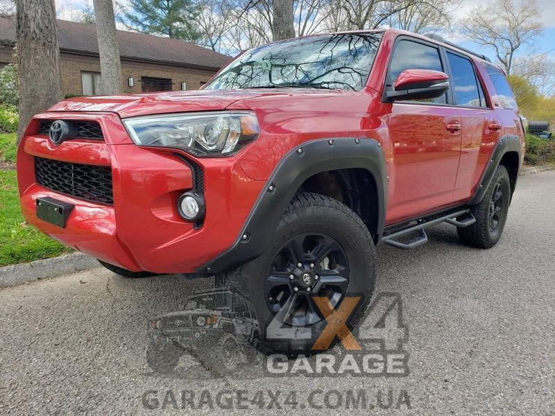 Пластикові розширювачі арок Toyota 4Runner 2016-2021 (Фендера / ABS-пластик) FF-4F10 фото
