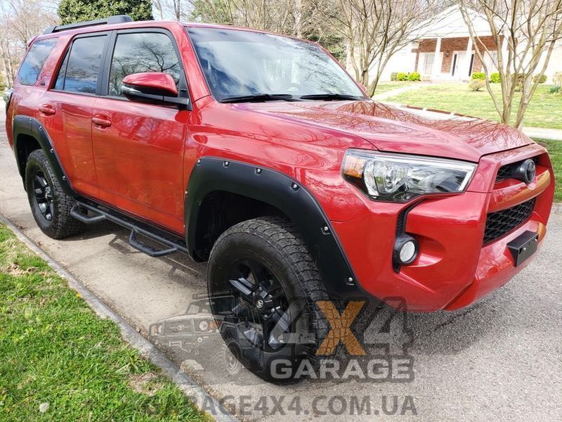 Пластикові розширювачі арок Toyota 4Runner 2016-2021 (Фендера / ABS-пластик) FF-4F10 фото