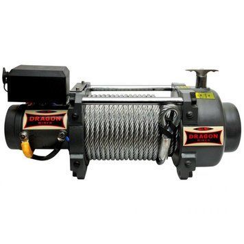 Електрична лебідка для евакуатора Dragon Winch Truck 18000HD (24 Вольт / 8165 кг) DWT18000HD фото
