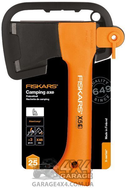 Туристический топор Fiskars X5 XXS (1015617) 1015617 фото