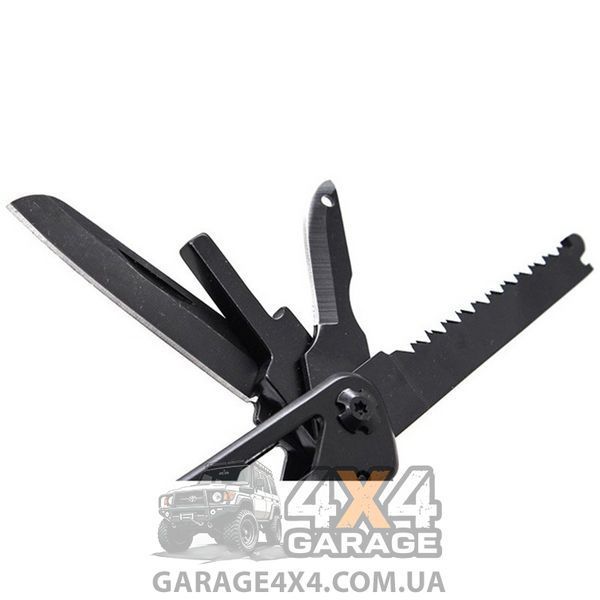 Многофункциональный инструмент - мультитул Ganzo G202 (черный) 16-1014-black фото