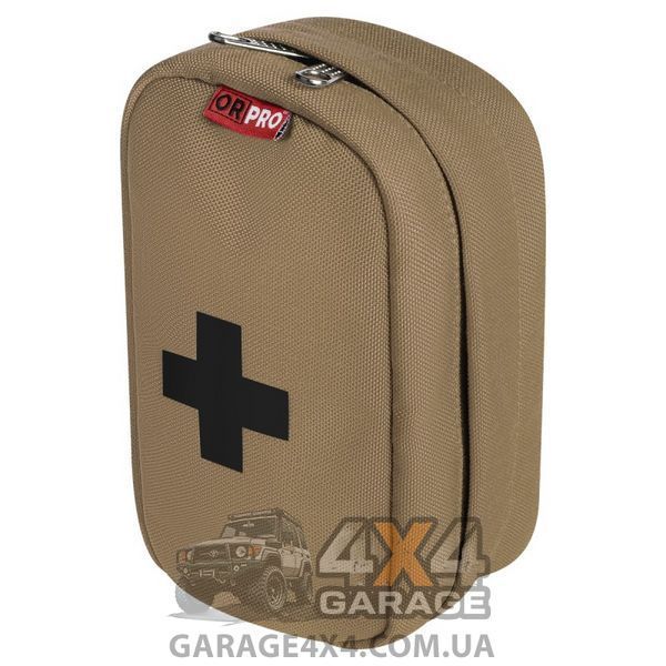 Компактная аптечка на пояс из сверхпрочной ткани Cordura (Койот / 180х110х70 мм)