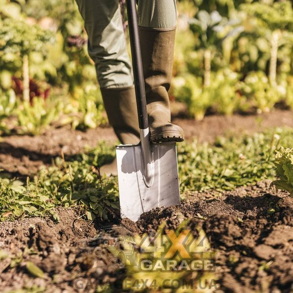 Лопата штыковая для копа огорода Fiskars Xact 1066729 (120 см) 1066729 фото