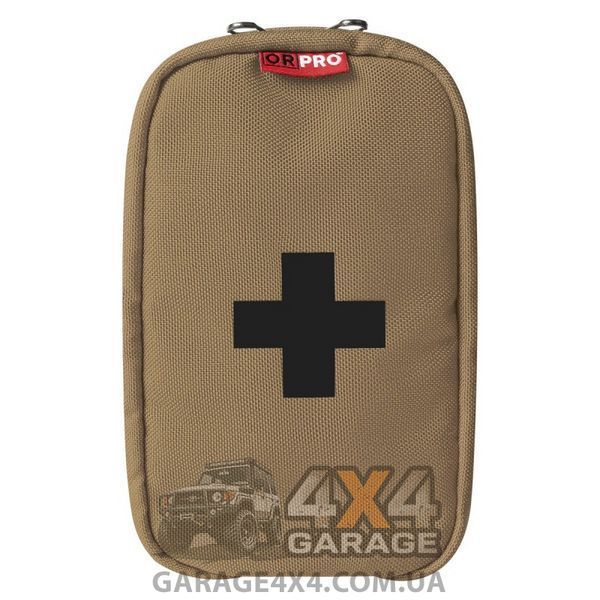 Компактная аптечка на пояс из сверхпрочной ткани Cordura (Койот / 180х110х70 мм)