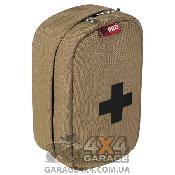 Компактная аптечка на пояс из сверхпрочной ткани Cordura (Койот / 180х110х70 мм)