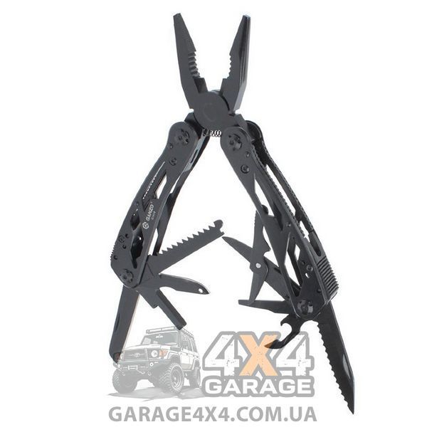 Многофункциональный инструмент - мультитул Ganzo G202 (черный) 16-1014-black фото