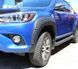 Пластиковые фендера для Toyota Hilux 2021+ (расширители арок / ABS пластик) FF-THR21B фото 10
