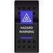 Тумблер аварійної зупинки Hazard Warning (Тип А) OF067 фото 1