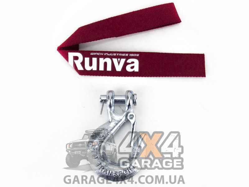 Електрична лебідка Runva EWX 3000 (Сталевий трос / 12 Вольт / Дротовий пульт) EWX3000D фото