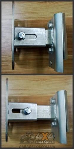 Кріплення рейкового домкрата Hi Lift Jack на запасне колесо TLVwheelmount фото