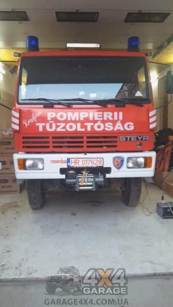 Лебідка 24В для вантажівки, тягача, евакуатора Kangaroowinch 20000 (9090 кг) K20000E-24V фото