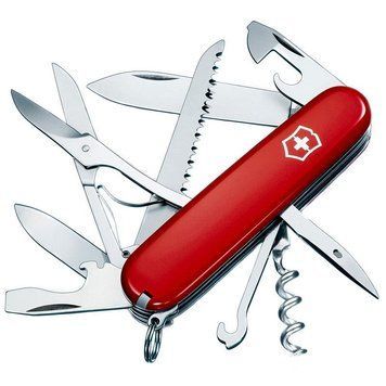 Нож складной, мультитул Victorinox Huntsman (91мм,15 функций), красный 1.3713 1870743681 фото